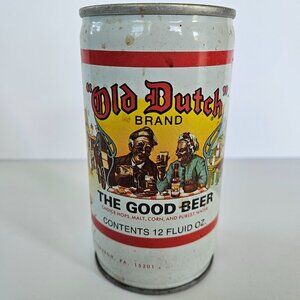 Old Dutch Brand Beer Straight Steel Beer Can Pittsburgh Brewing Co PA vintage